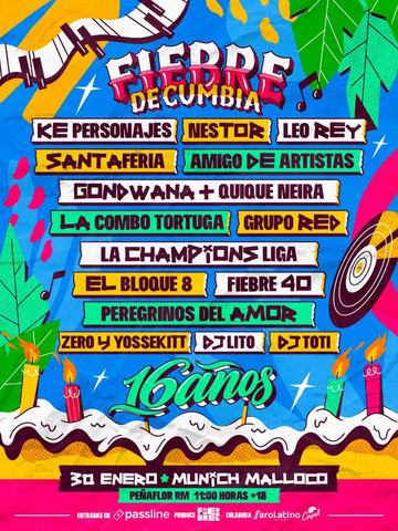 Fierre de Cumbia: 16 Años