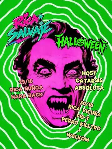 Rica Salvaje Halloween: Nara Back & Perro Killtro