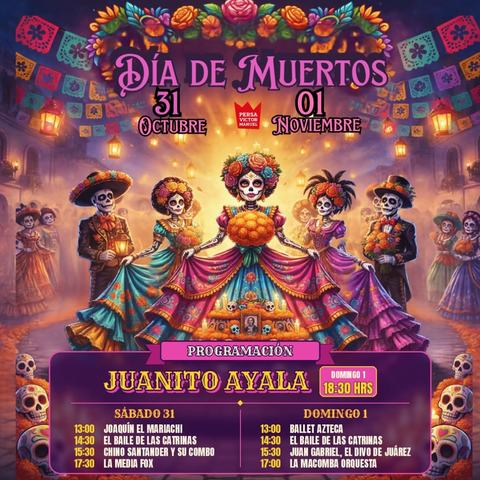 Persa Víctor Manuel - Día de Muertos