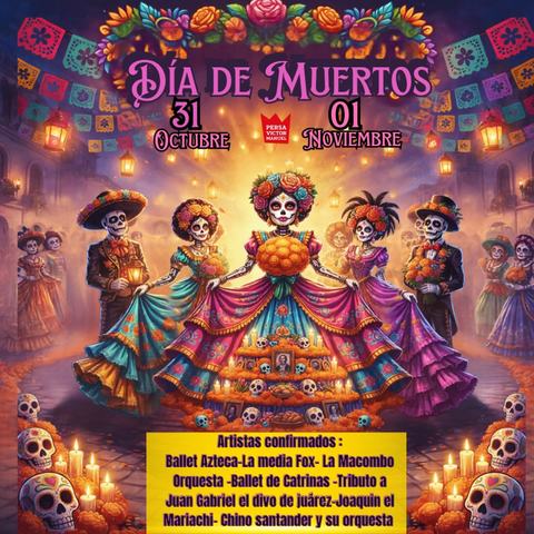 Festival Día de Muertos en Persa Víctor Manuel
