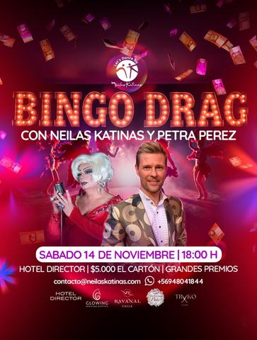 Bingo Drag con Petra Pérez y Neilas Katinas