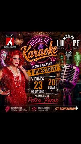 Karaoke con Petra Pérez