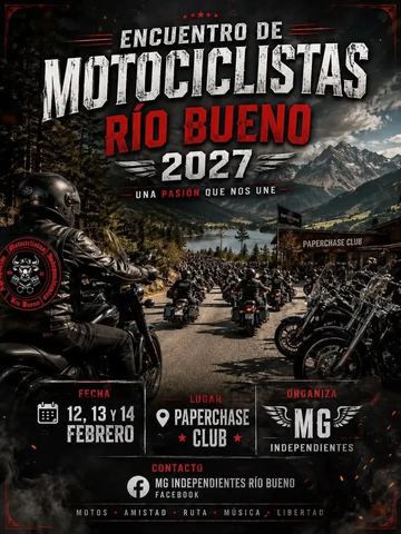 Encuentro de Motociclistas Río Bueno 2027