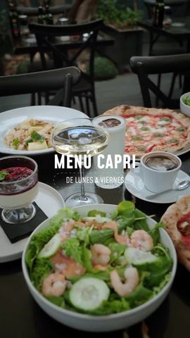Menú Capri