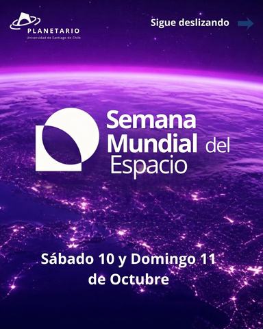 Semana Mundial del Espacio en Planetario Usach