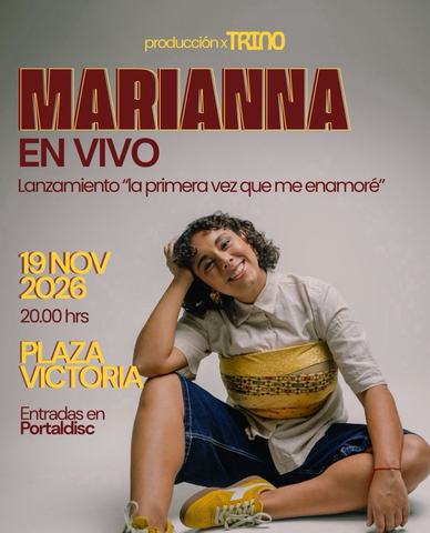 Marianna - Lanzamiento EP "la primera vez que me enamoré"