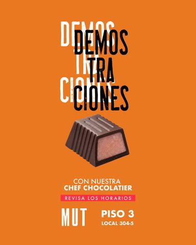 Clases y demostraciones de chocolatería