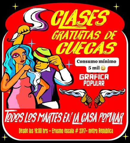 Clases de Cuecas en Gráfica Popular