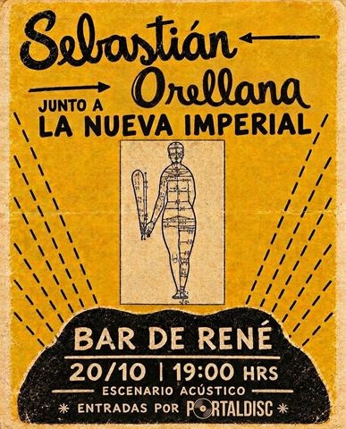 Sebastián Orellana junto a La Nueva Imperial