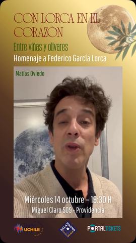 Con Lorca en el corazón: Matías Ovedo