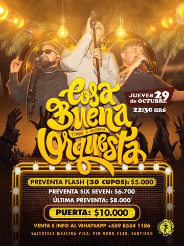 Cosa Buena Orquesta en Salsoteca Maestra Vida