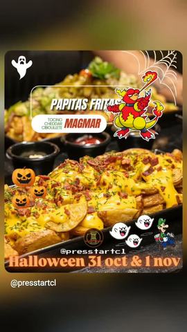 Halloween en Press-Start Restobar