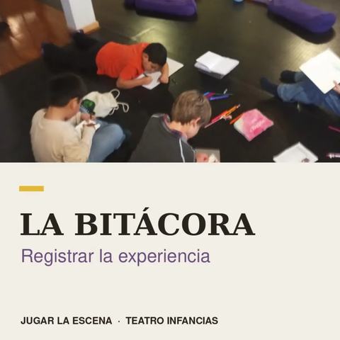 Jugar la escena · Teatro Infancias