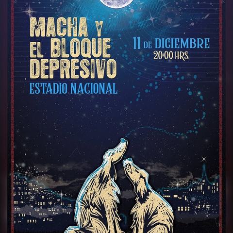 Macha y el Bloque Depresivo en Estadio Nacional