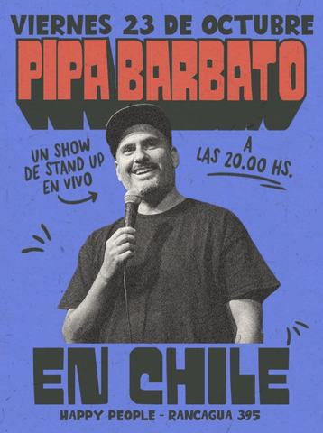 Pipa Barbato: Stand Up en Vivo