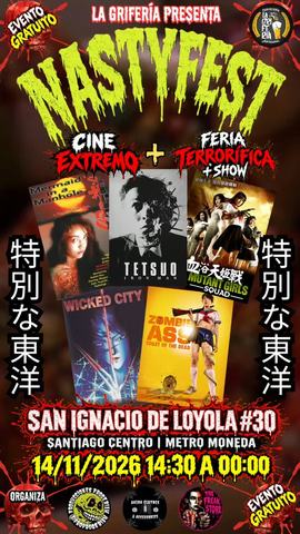 Nastyfest II: Cine Extremo + Feria Terrorífica
