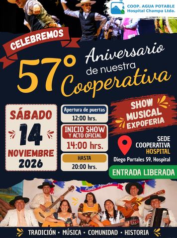 57° Aniversario Cooperativa Hospital Champa