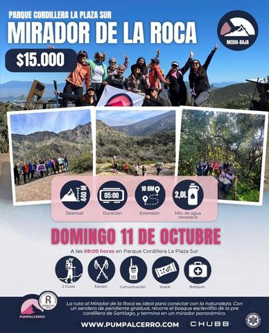 Trekking Mirador de la Roca - Pumpalcerro