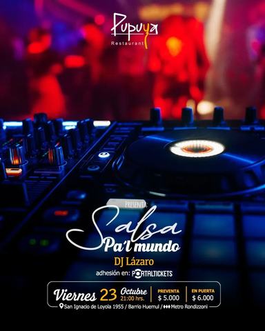 Salsa Pa'l Mundo con DJ Lázaro