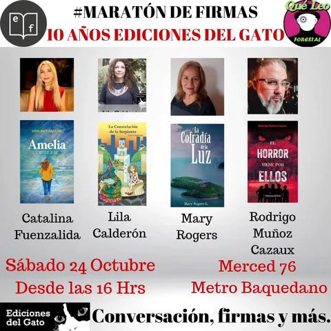 Maratón de Firmas Ediciones del Gato