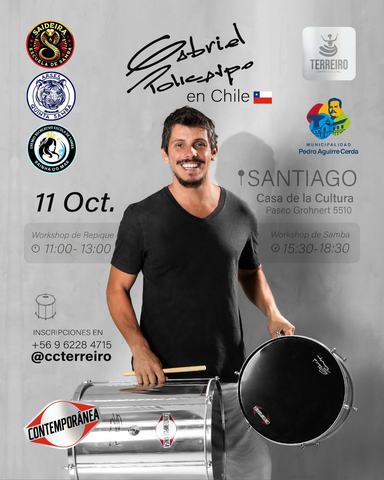 Workshop de Samba con Gabriel Policarpo