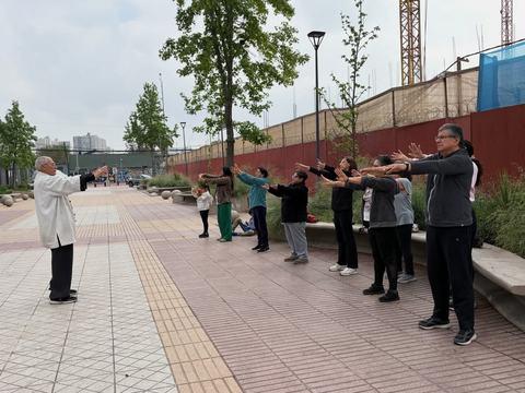 Taller de Tai Chi en Quinta Normal
