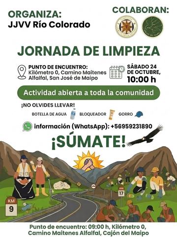 Jornada de Limpieza Cajón del Maipo