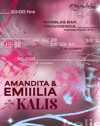 Amandita & Emiilia + Kalis at Bar Ramblas