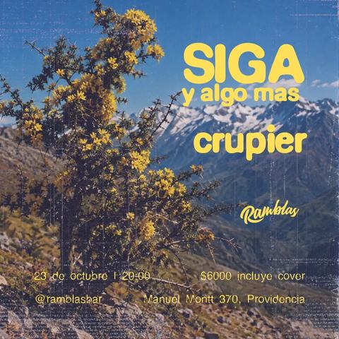 Siga y algo mas crupier en Ramblas