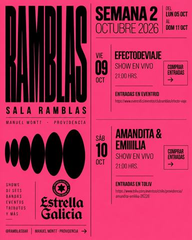 Efectode Viaje Live Show