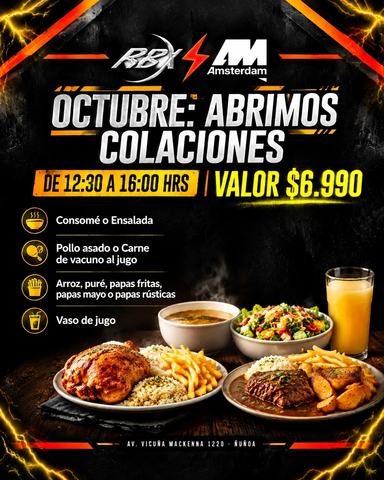 Colaciones RBX/Amsterdam