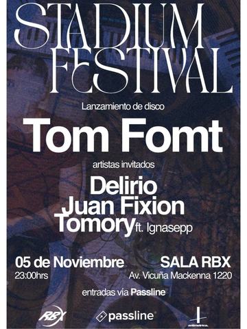 Stadium Festival Launch - Tom Fomt
