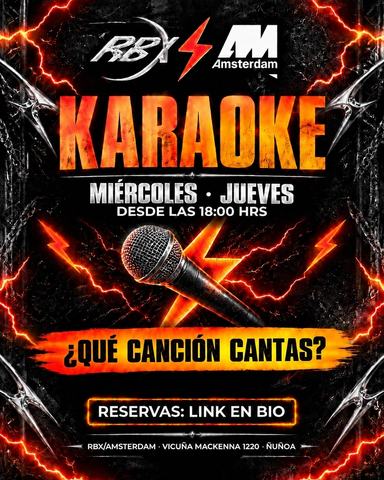 Karaoke en RBX Amsterdam