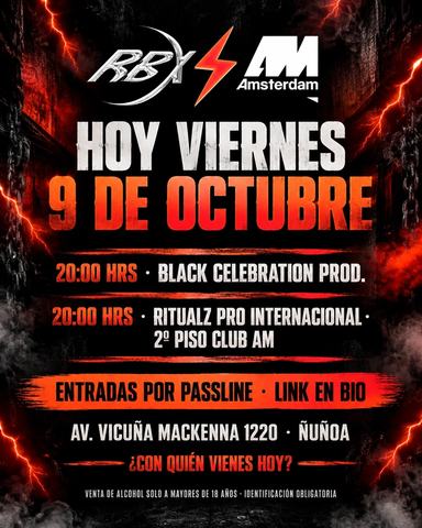 Ritualz Pro Internacional en Club AM
