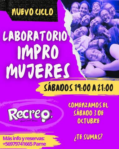 Laboratorio Impro Mujeres
