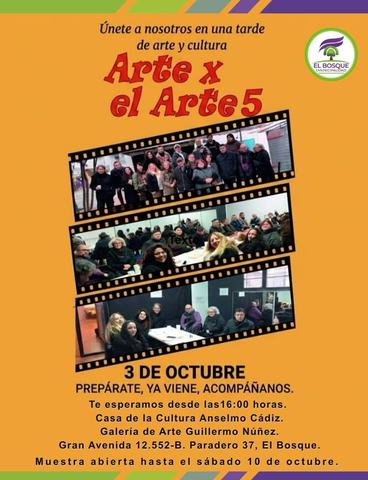 Arte x el Arte 5 – Jornada de Arte y Cultura