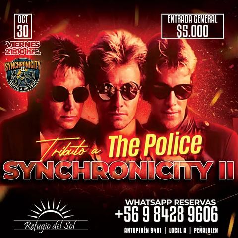 Synchronicity II Tributo a The Police