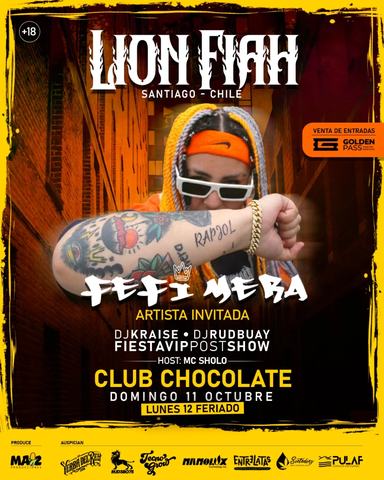 Fiesta VIP Post Show Lion Fiah