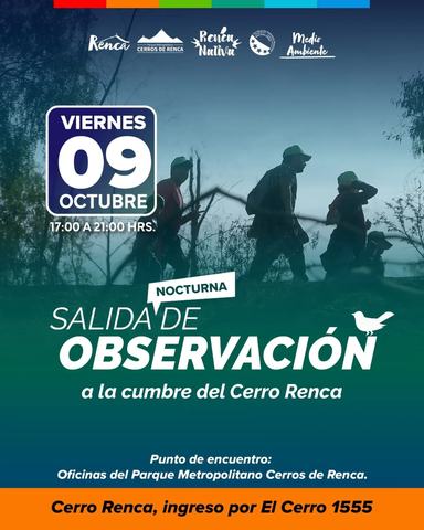 Salida de Observación Nocturna Cerro Renca