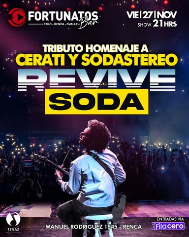 Revive Soda Tributo a Soda Stereo