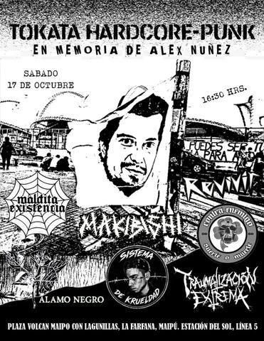 Tokata Hardcore-Punk en memoria de Alex Nuñez