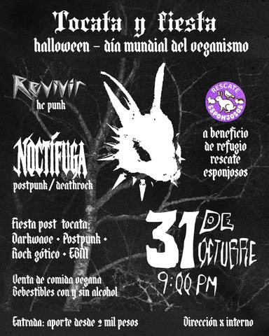 Revivir HC Punk y Noctífuga - Tocata Halloween