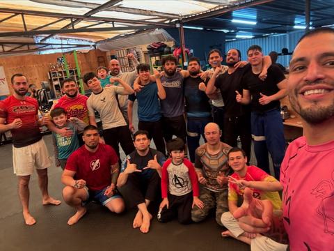 Sparring Kickboxing y BJJ