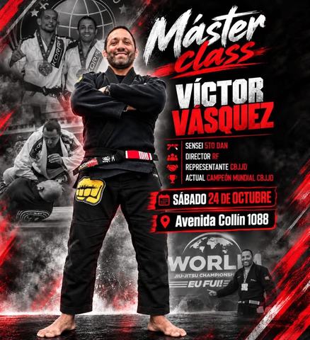 Clase Master Jiu-Jitsu con Víctor Vásquez