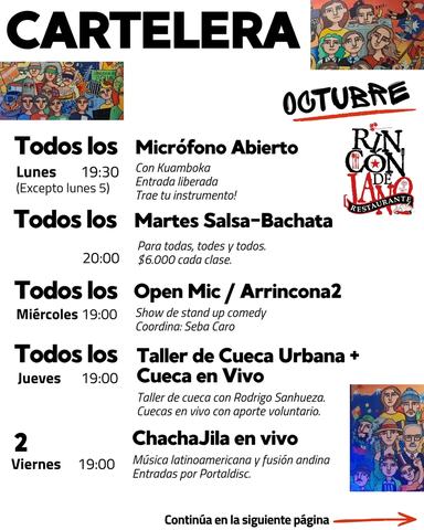 Open Mic y Stand Up Comedy