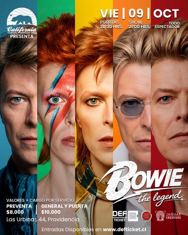 Bowie The Legend (Tributo a David Bowie)