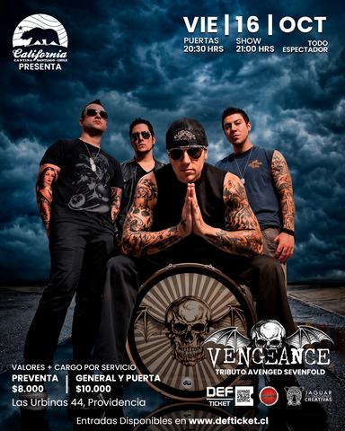 Vengeance Tributo Avenged Sevenfold