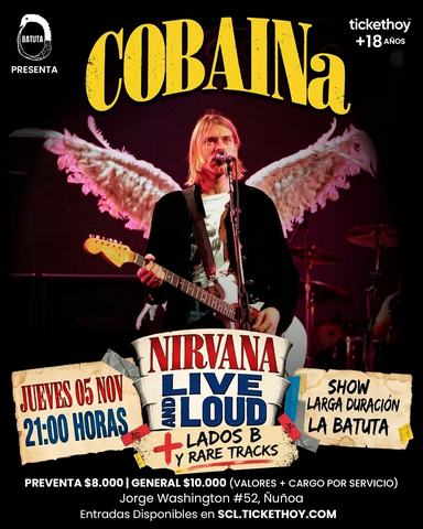 Cobaina Tributo a Nirvana