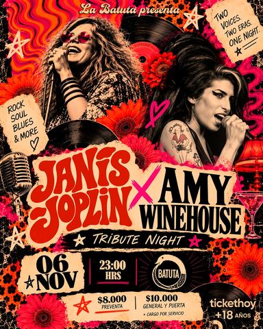 Janis Joplin x Amy Winehouse Tribute Night