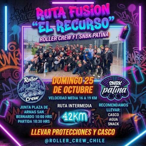 Ruta Fusión San Bernardo - Roller Crew